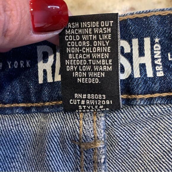 Rewash 90s Jean High Rise Distressed Size 26 - Picture 11 of 11